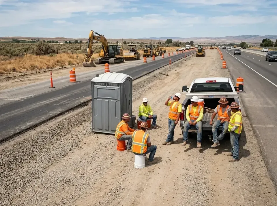 highway-road-construction-crew-007 — frequently asked questions, Porta Potty and Restroom Rentals in Pineville, LA